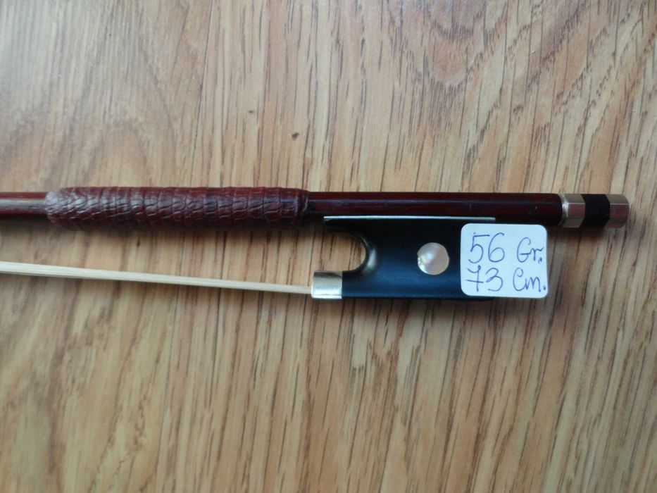 smyczek skrzypcowy 4/4 okragły lekki 56 gr. dł.73cm.
