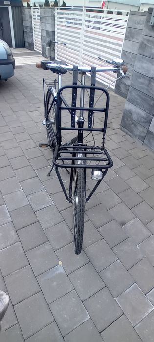 Niemiecki rower Creme 28 cali 3 biegi Nexus 2 bagażniki