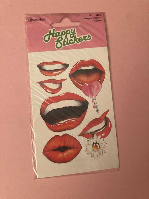 Conjunto de Autocolantes Happy Stickers Anos 80 Zweckform