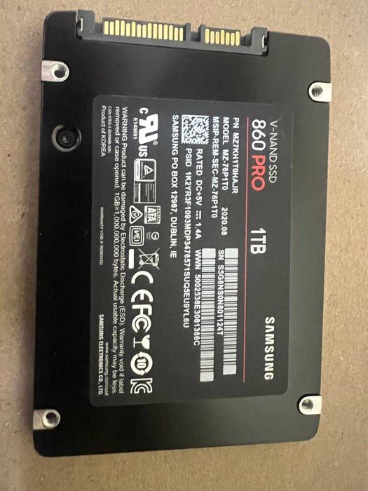 SSD Samsung 860 PRO 1 TB