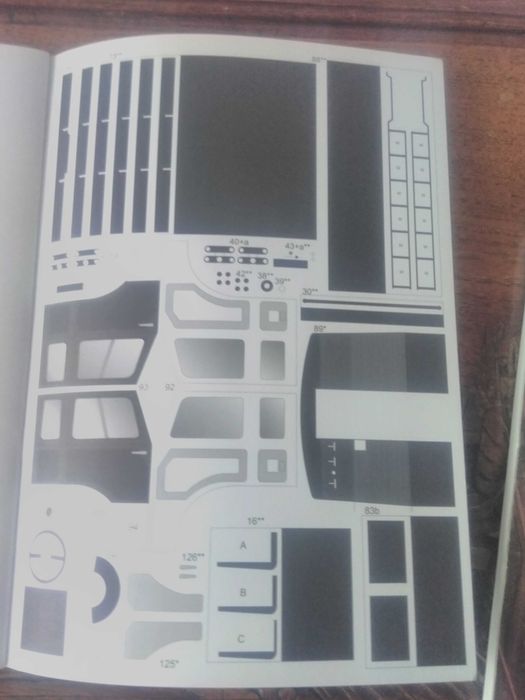 Answer żubr A80 chłodnia model kartonowy 1/25