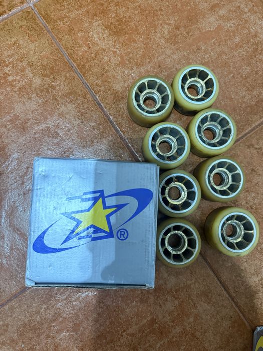 Conjuntos - Rodas p/ patins ROLL LINE