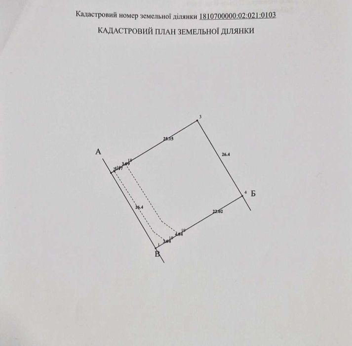 Продається земельна ділянка