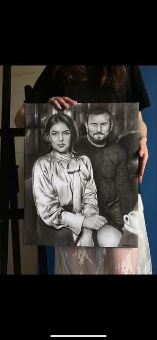 Картина/ Портрет/ Ручна робота/ Подарунок/ Свято/ Декор