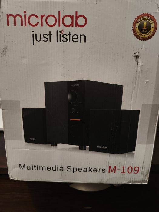 Динаміки. Акустична система.microlab multimedia speakers m-109