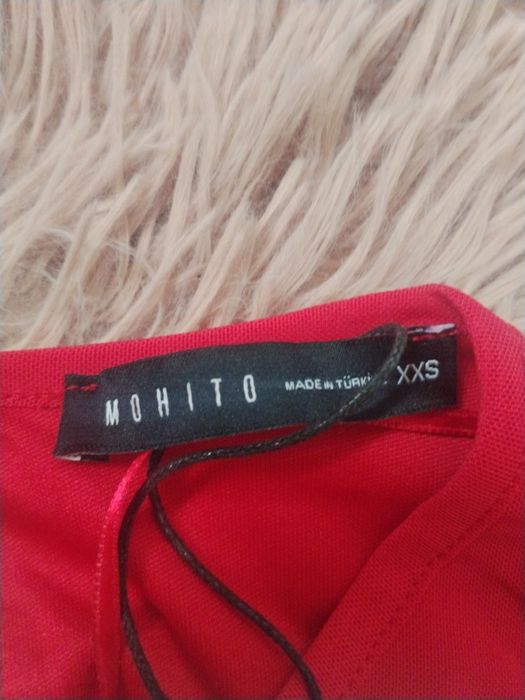 Nowa sukienka damska czerwona XXS Mohito