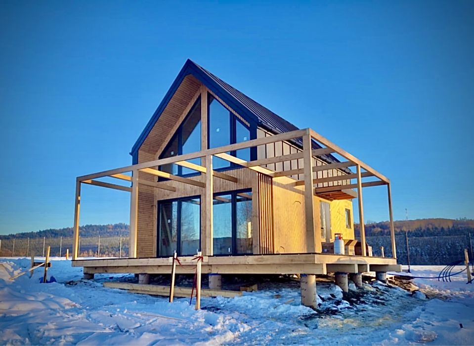 Nowoczesna Nova Stodola Na zgloszenie do 35m2 do 70m2 Dom Mieszkalny