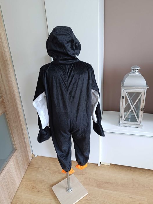 Strój karnawałowy PINGWIN PINGWINA PTAK kostium 110/116  (190)