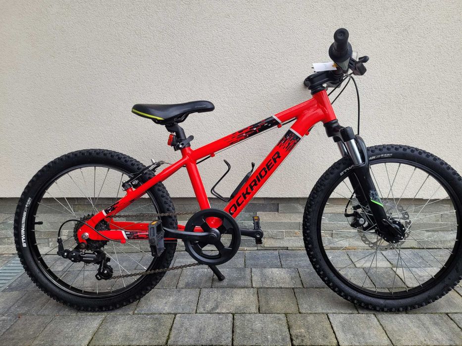 Super stan rower  B'twin koła 20" dla chłopca ok.4-7 lat tarczówki