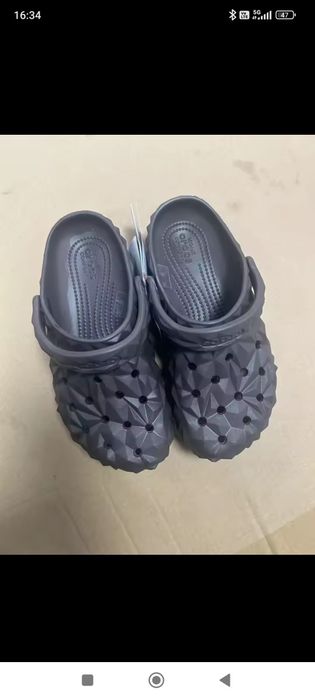 Hit unisex 1para Crocs Diament  czarne chodaki mule 39/40 M7W9