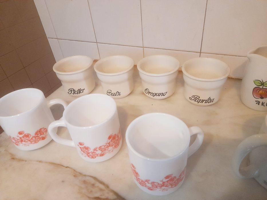 Conjunto de Loiça Utilitária Decorativa