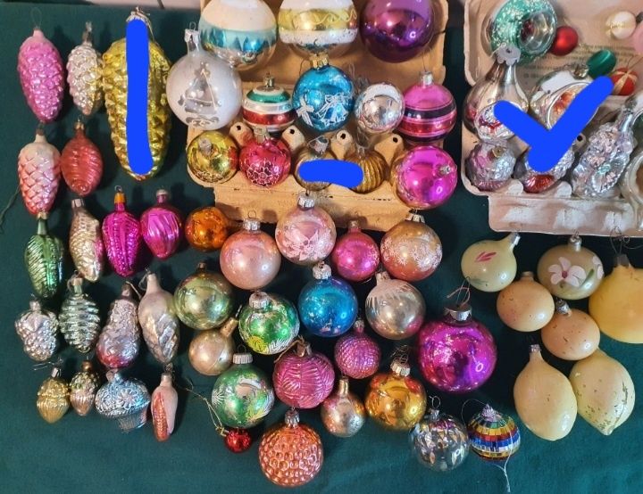 Ёлочные игрушки ссср