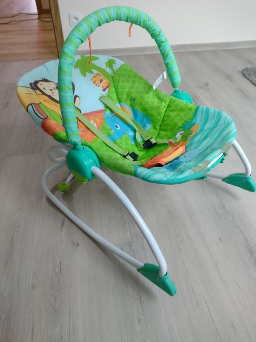 Leżaczek bujaczek dla niemowląt