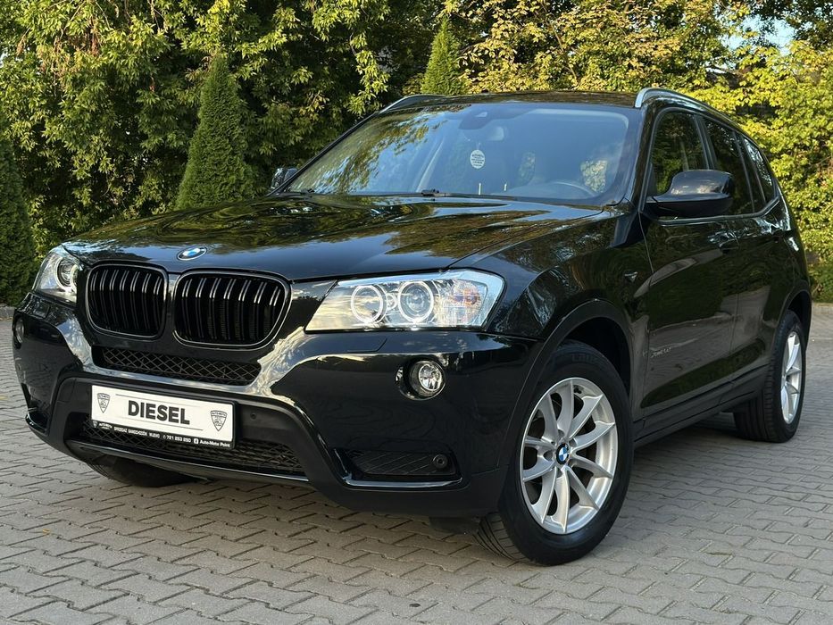 BMW X3 F25 20d xDrive 2.0 Diesel 184KM Automat Led Navi Kamery NOWY ROZRZĄD