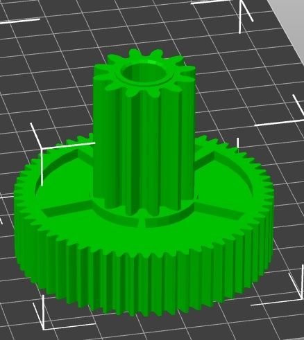 Шестерня мясорубки TreSpade