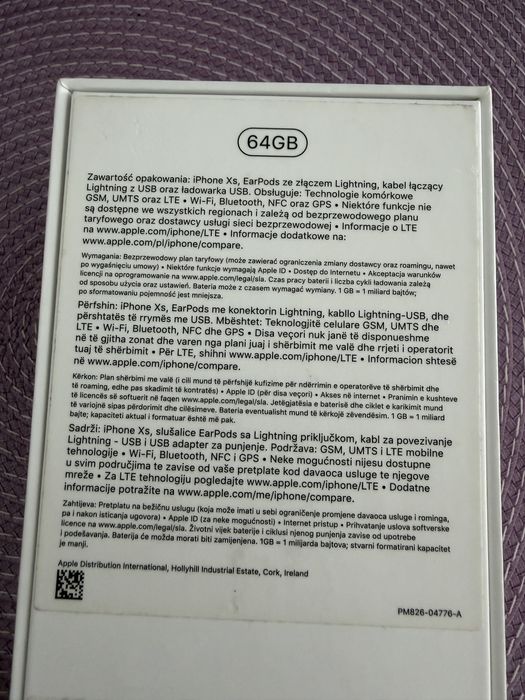 iPhone Xs 64GB Silver