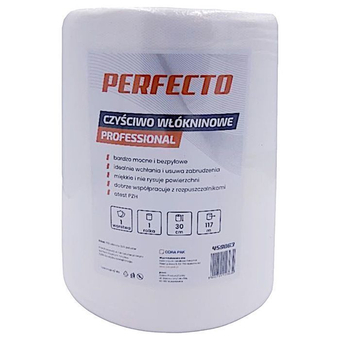 Czyściwo włókninowe 30cm 117mb 300listków Perfecto