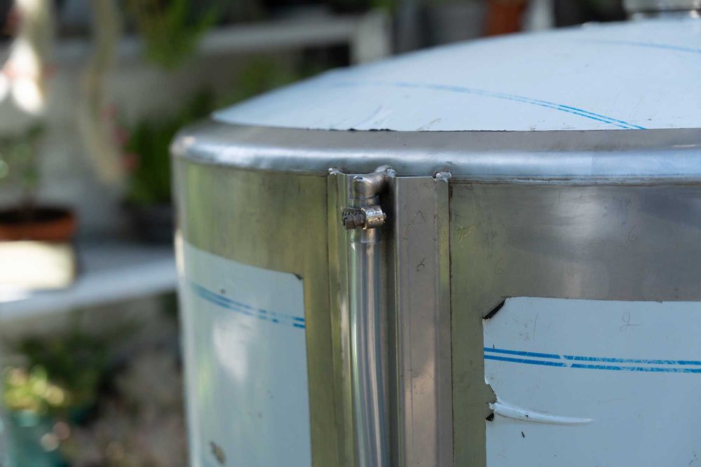 Cuba em Inox 550L