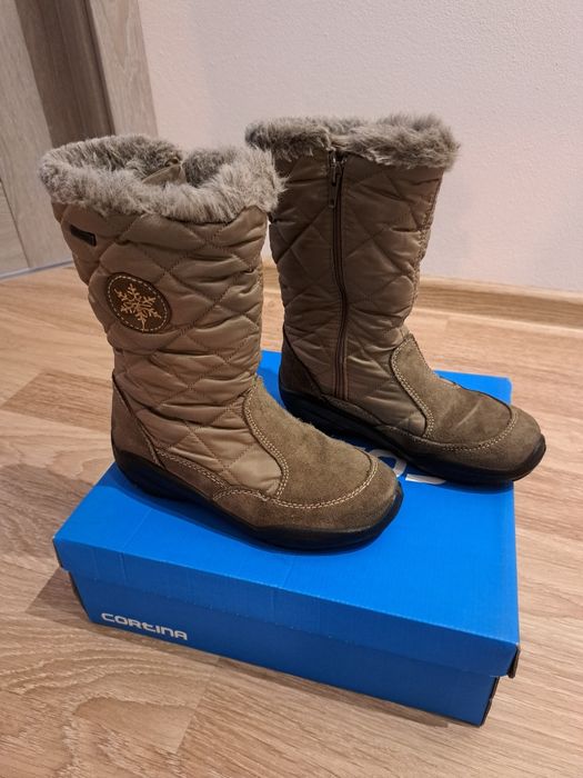 Buty zimowe dziewczęce