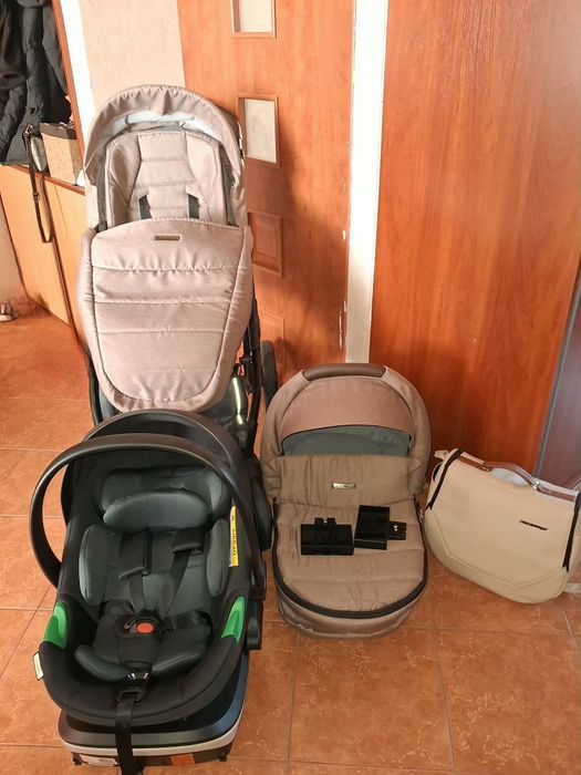 Wózek Bebetto Flavio i nosidełko - fotelik do auta