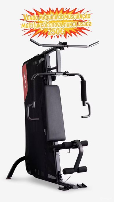 Máquina de musculação multifunções