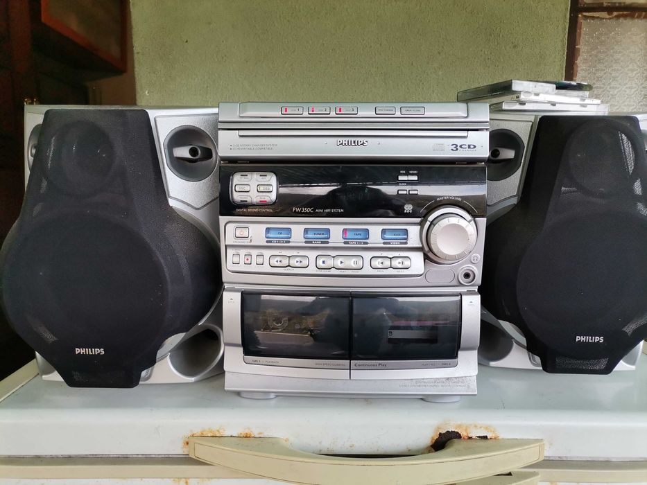 Aparelhagem Philips com duas colunas64752260070275125