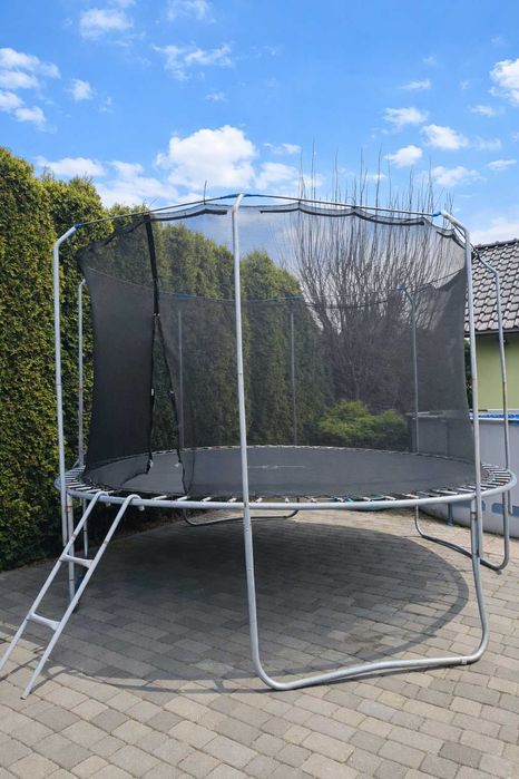 Trampolina 3,2 m + drabinka – TANIO / do ogrodu