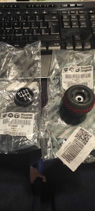 Punho de caixa de velocidades Fiat Bravo e Fiat/Abarth Grande Punto