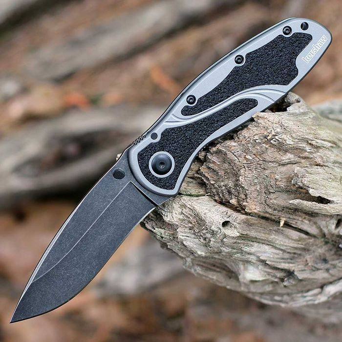 Kershaw Blur Assisted BlackWash Gray (1670BGBW), 1670, складной нож легенда на ассисте , производство USA