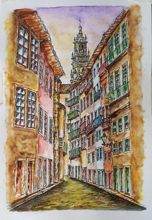 Entre varandas e Torre dos Clerigos Porto