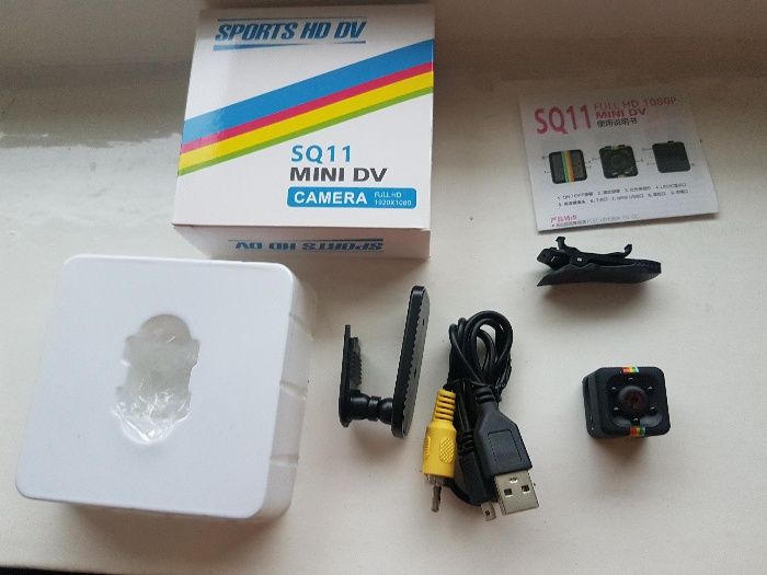 Dyskretna Mała Mini Kamera Full HD Szpiegowska