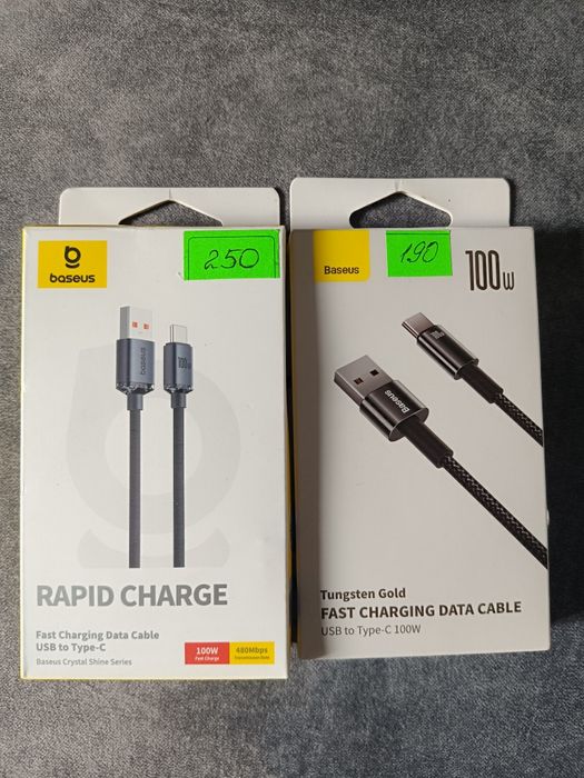 Шнури type c 100w, для телефону, usb