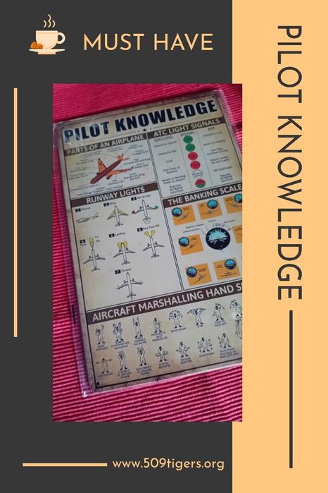 Placa decorativa pilotos