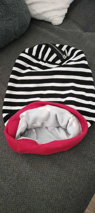 Czapka beanie w paski