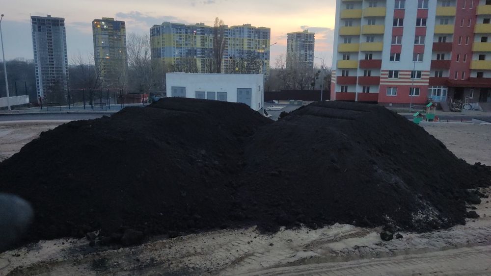 Чорнозем щебінь пісок