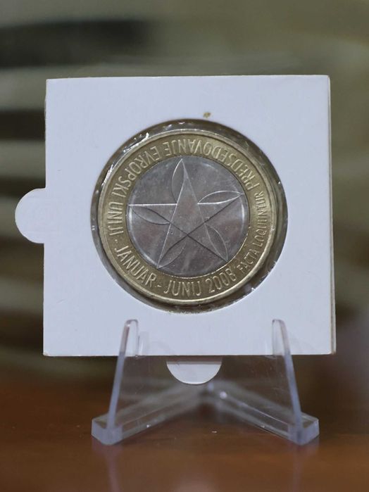 Eslovénia 3 € 2008 Presidência Eslovena do Conselho da União Europeia