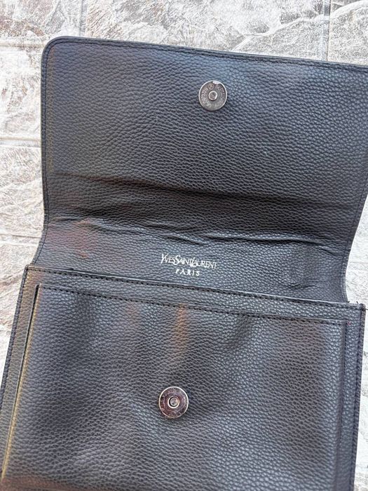 Сумка Yves Saint Laurent чорна на ланцюжку