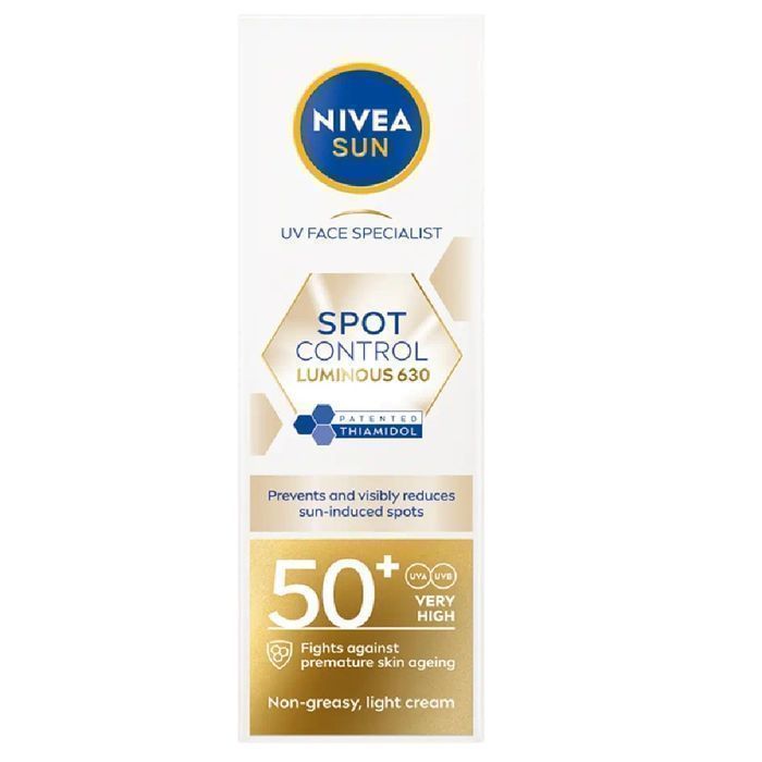 Nivea SunLuminous 630® fluid przeciwsłoneczny do twarzy SPF50+ 40ml