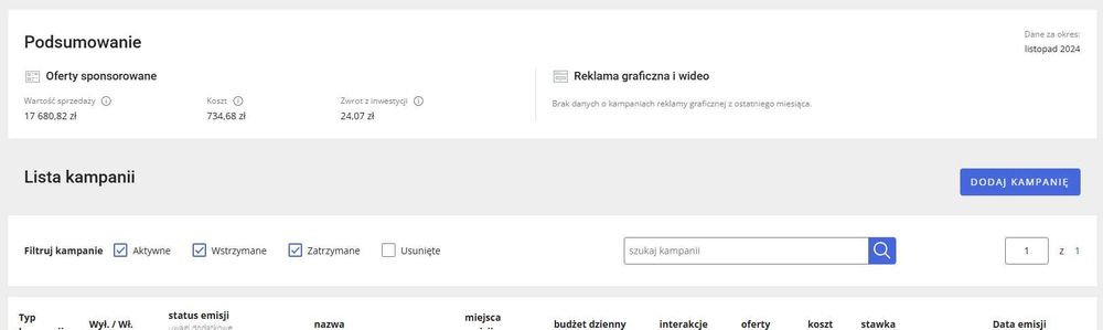 Audyt OFERT Allegro | Wystawianie Aukcji | Kampanie Ads ALLEGRO