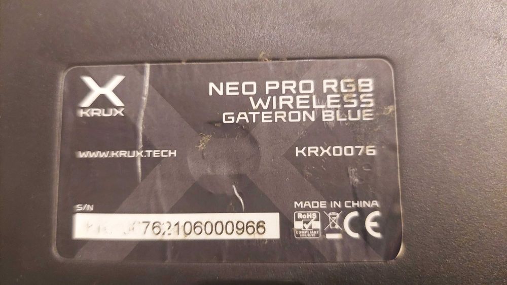 Klawiatura KRUX, mechaniczna Krux Neo PRO RGB Wireless