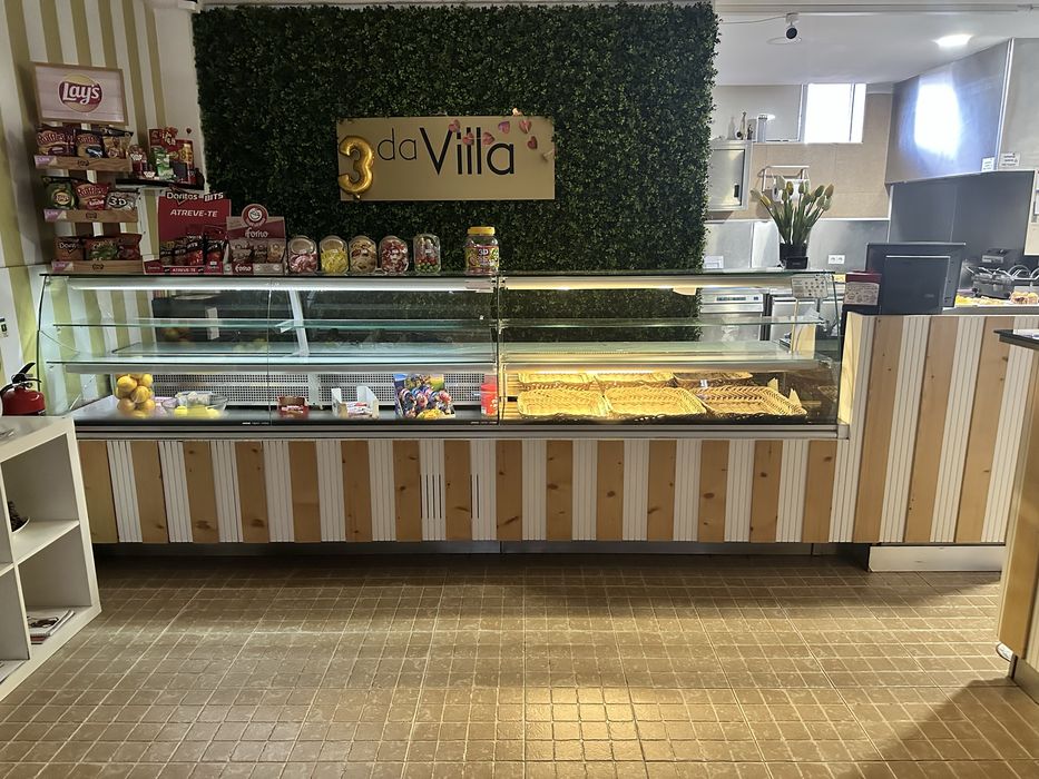 Vitrine pastelaria