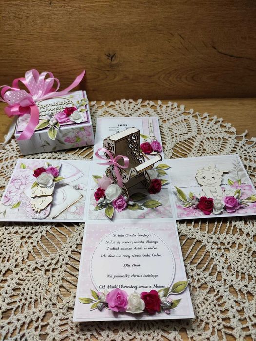 Pamiątka - Exploding box - Chrzest