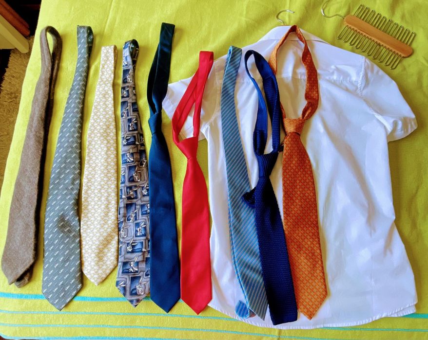 NOVO! Gravatas em SEDA / ACETINADAS / Alta Qualidade