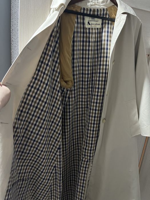 Винтажный Aquascutum плащ тренч  Англия