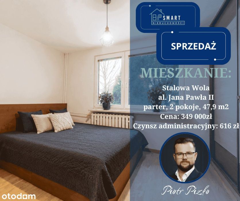 2 pokoje |parter | balkon | gotowe do zamieszkania