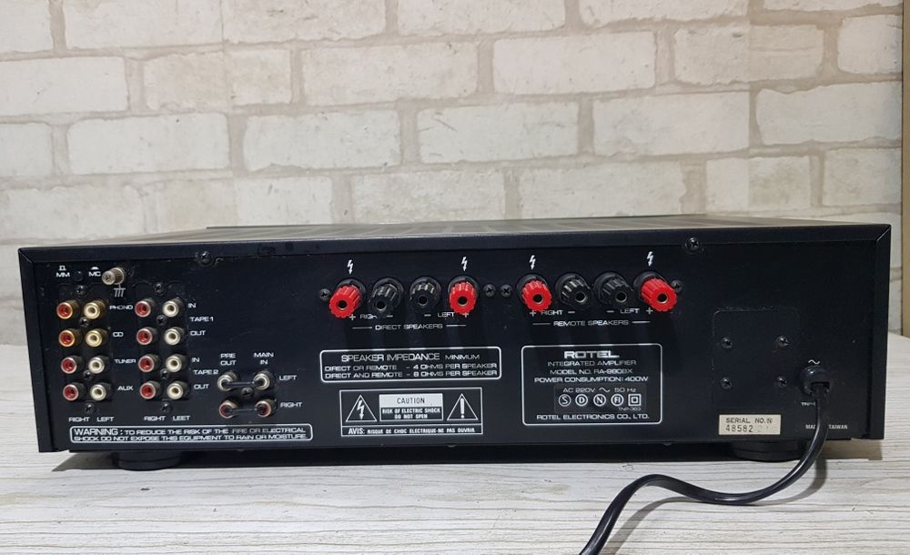 Стерео підсилювач/усилитель  Rotel RA-980BX 2х190Вт  б/у з Німеччини