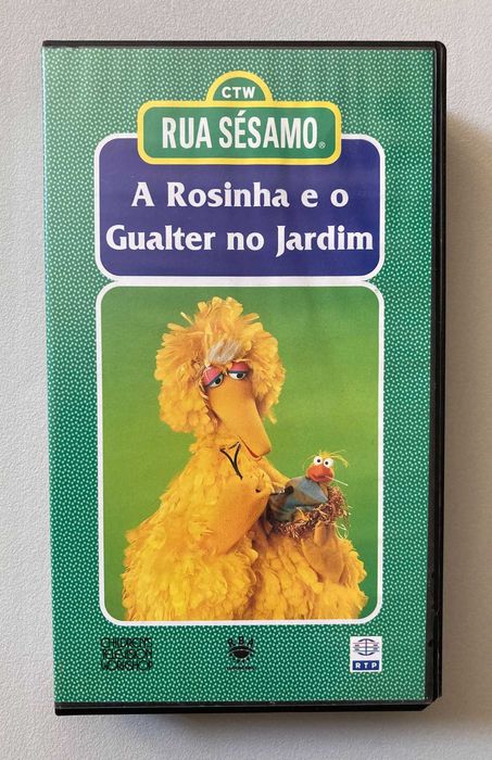 [VHS] Rua Sésamo: A Rosinha e o Gualter no Jardim (não testado)