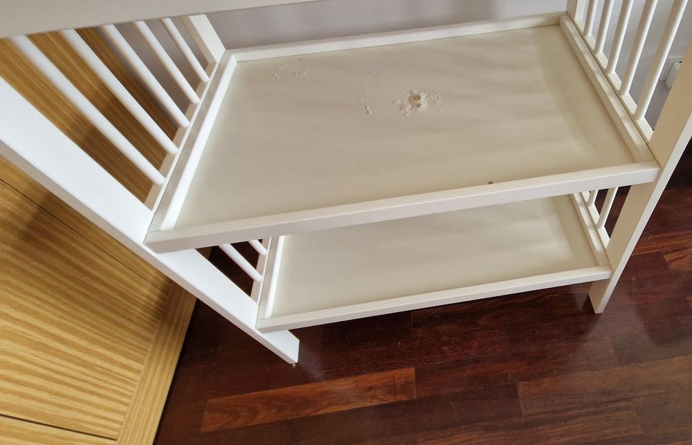 Movel muda fraldas ikea ofereço as almofadas