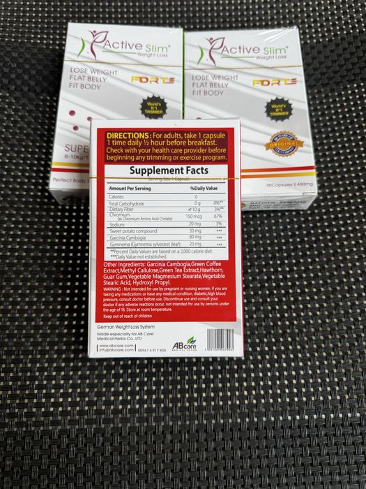 Active Slim Forte 30 капсул,  weight loss , схуднення, похудение