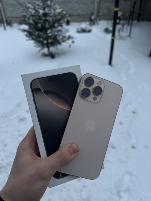 iPhone 16 Pro Max 256 Gb Фіз сімкарта Neverlock ІДЕАЛЬНИЙ СТАН